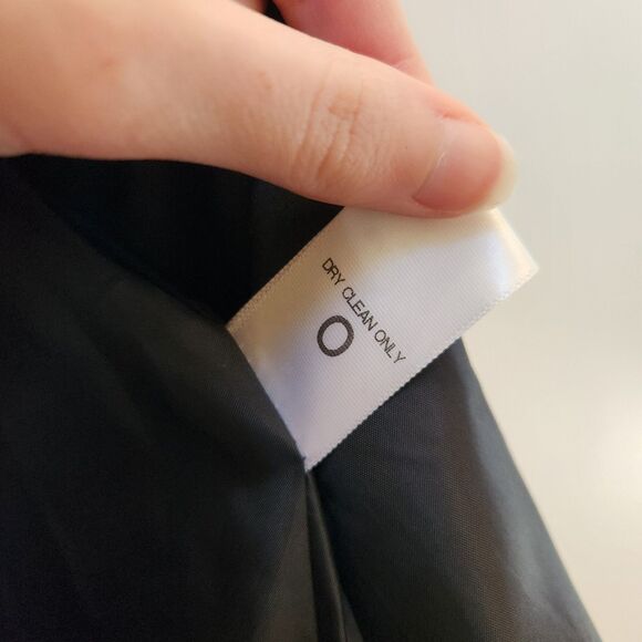 Coldwater Creek Womens M Brown Tweed Wool Blend Heavy Peacoat Jacket Academia - Picture 8 of 9